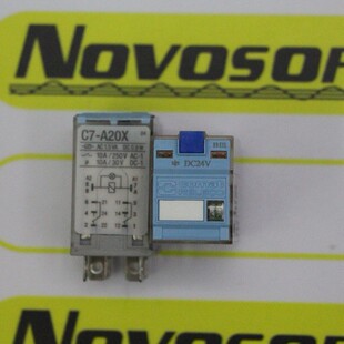 RELECO COMAT C7-A20X 24VDC RELAY BASE S7-C