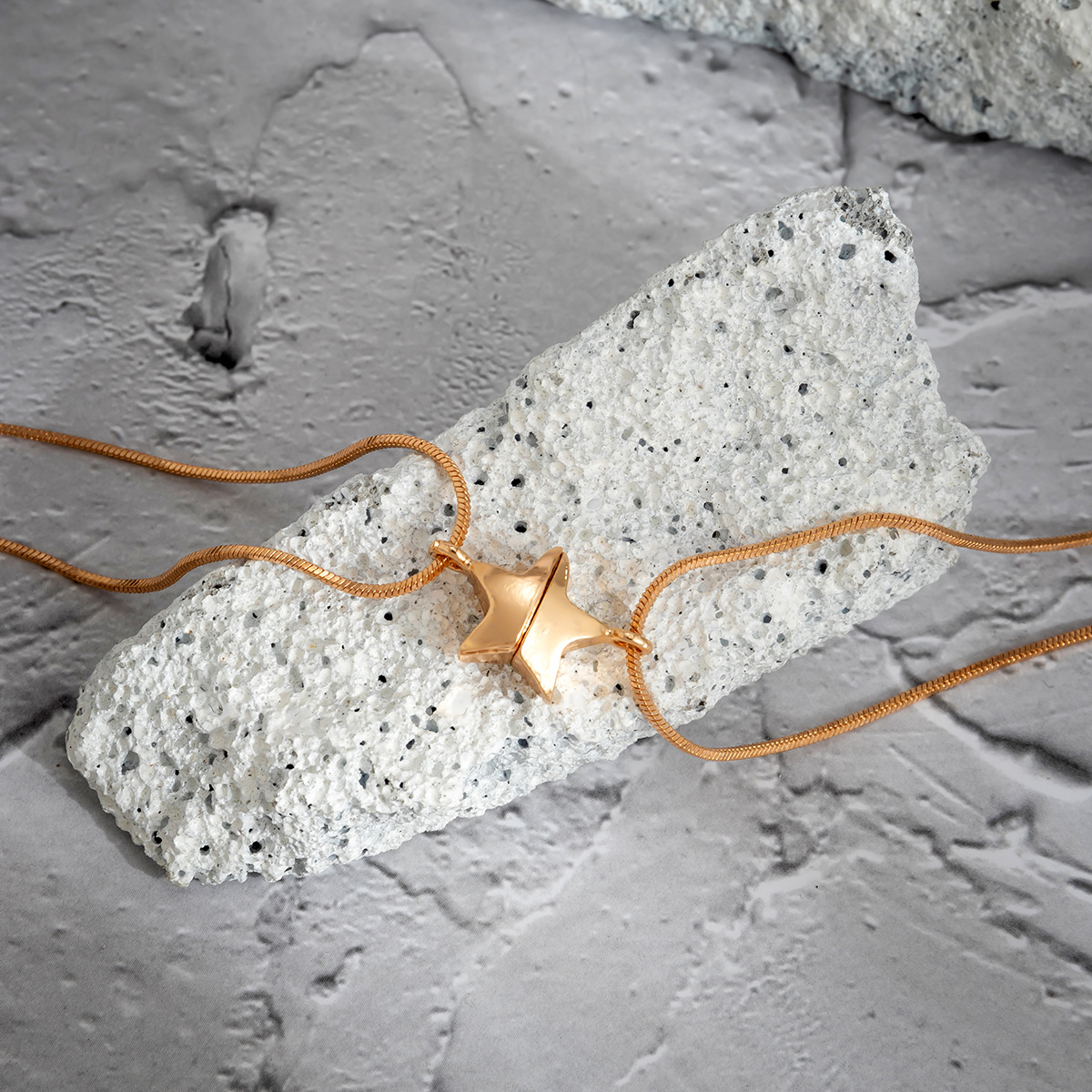 1 Set Fashion Star Alloy Plating Womenu0027S Pendant Necklace