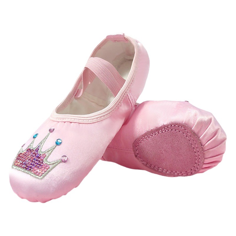 Children's Women's Soft-soled Dance Shoes Practice Chinese Dance Body Cat's Claw Baby Dancing Girls Children's Ballet Shoes