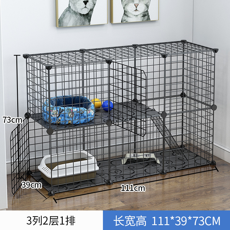 Empty cage (does not include decorations)