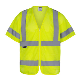 Exported to the United States Class3 Pad Cloth Road Construction Reflective Clothing Reflective Vest Reflective Vest
