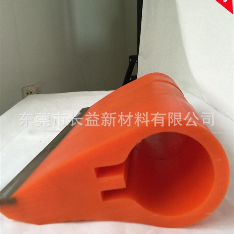 优惠供应 PU材质 高密度聚氨酯刮泥板 合金清扫器 刮渣板 易操作