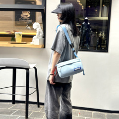Korean Style Fashion Unisex Single Shoulder Small Bag Casual Matchable Men's Trend Brand Crossbody Bag Japanese Workwear Style Mail Carrier Bag