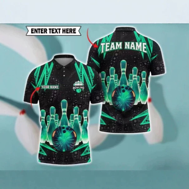 Bowling Graphic 3D Printed Polo Shirt 2025 Fashionable Men's Polo Shirt Casual Quick-Drying Team Uniform T-Shirt Bowling Graphic 3D Printed Polo Shirt 2025 Fashionable Men's Polo Shirt Casual Quick-Drying Team Uniform T-Shirt