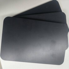 10mm黑色雪弗板手提板PVC雪弗板发泡板广告雕刻 高密度UV打印道具