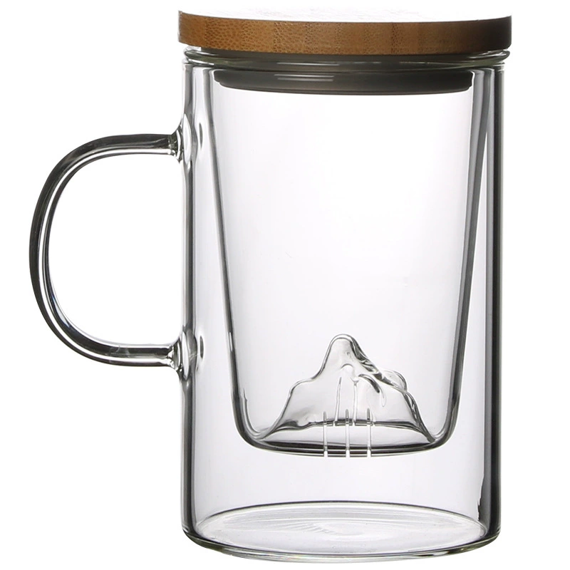 Чашка для чая, фильтр для разделения воды, чайное стекло, мужская и женская чашка для чайной церемонии в японском стиле, офисная чашка для питья чая