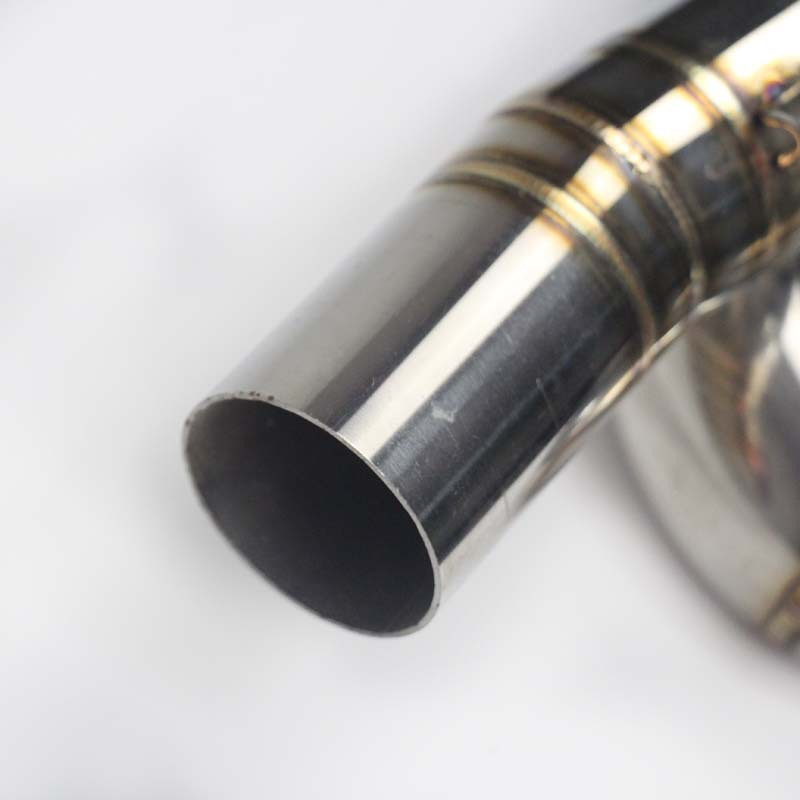 Modified Benelli Huanglong 300 Exhaust Pipe Middle Section Suitable for Benelli Bn302/Tnt300 51mm Interface