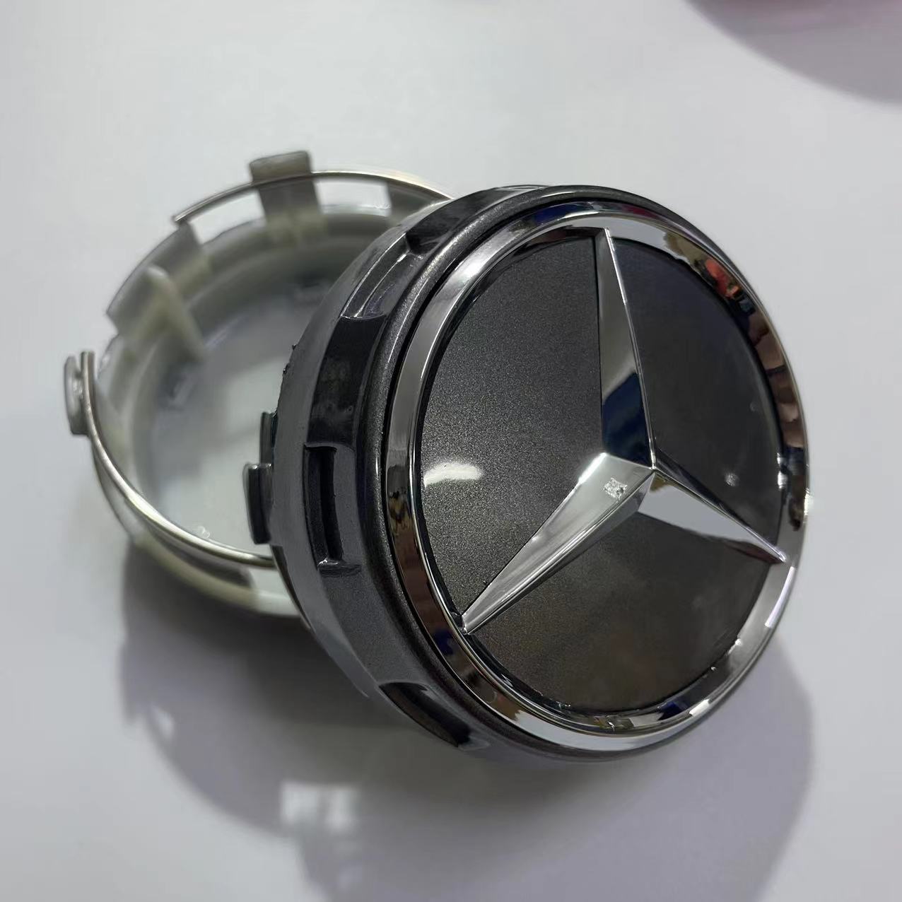 Suitable for Mercedes-Benz hub center cover 75mm high foot hub cover AMG center hub cover standard in stock wholesale