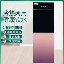 冷热两用饮水机家用立式冰温热办公制冷制热加热台式桶装水开水