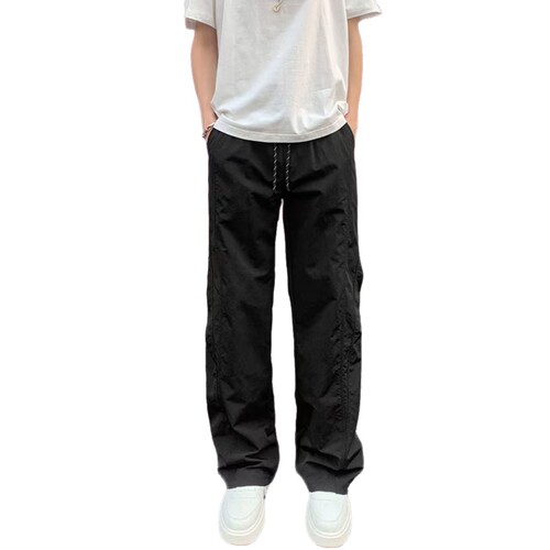 Cross-border foreign trade summer thin American pants, women's men's machete casual pants, drooping wide-leg waterproof all-match pants