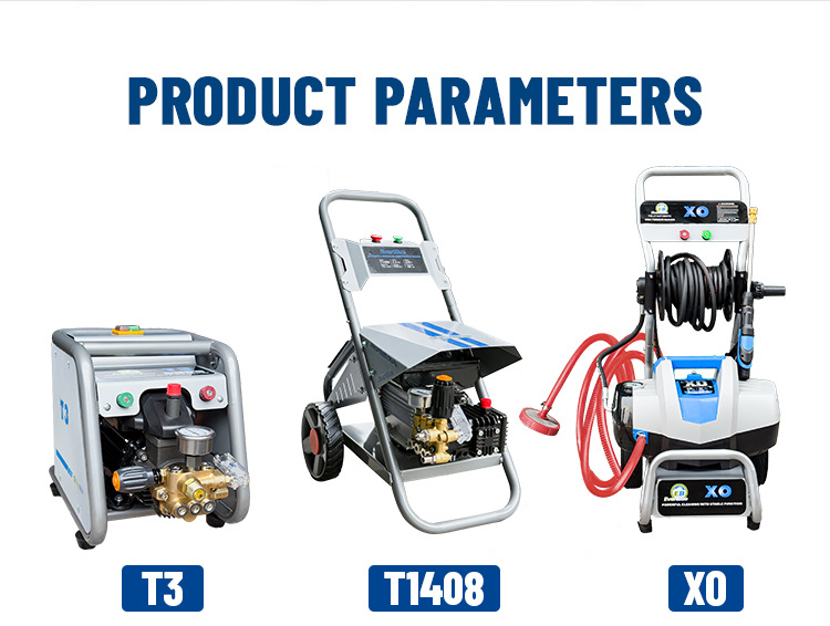 High-pressure car washer for home use, 220V 2200W high-power portable water gun, vehicle cleaning and washing tool
