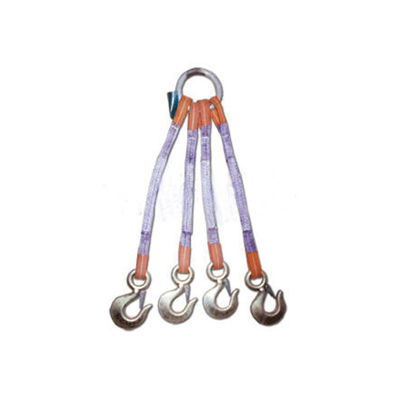 钩式索具（自由组合型 三腿/四腿）,三腿吊带成套索具