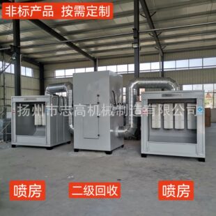 Design and Manufacture of Powder Coating Electrostatic Spray Room, Secondary Recycling, Powder Spray Room, Plastic Powder Coating