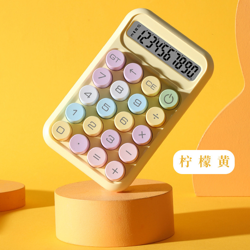 高価値電卓オフィス専用ドーパミンかわいいコンピュータ学生会計計算機プリントロゴ|undefined