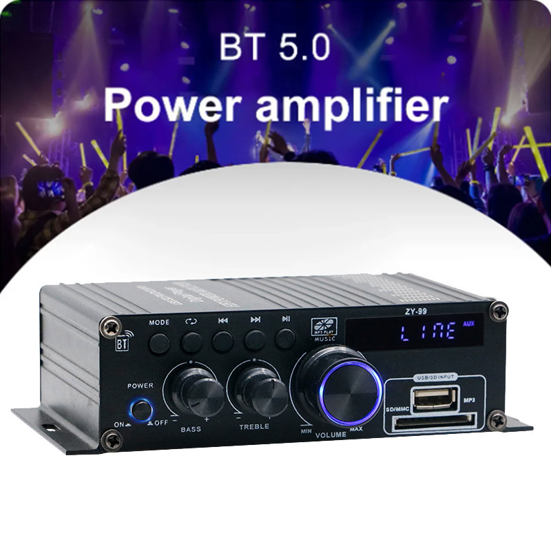 ZY-99 bluetooth自動車家庭用12v機能再生機アマゾンクロスボーダー電気商対外貿易人気生産|undefined