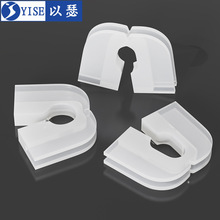 尼龙束线卡扣塑料开口护线套扣式管塞方形护线套电线扣线卡扣SQG