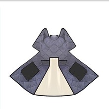 电动车冬季挡风被加厚加绒保暖防泼水防风被加大加宽电瓶车挡风被