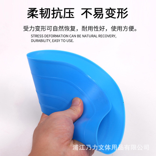 Factory Direct Soft Football Training Marking Disc Round Mouth Marking Plate Set Football Training Equipment Supplies