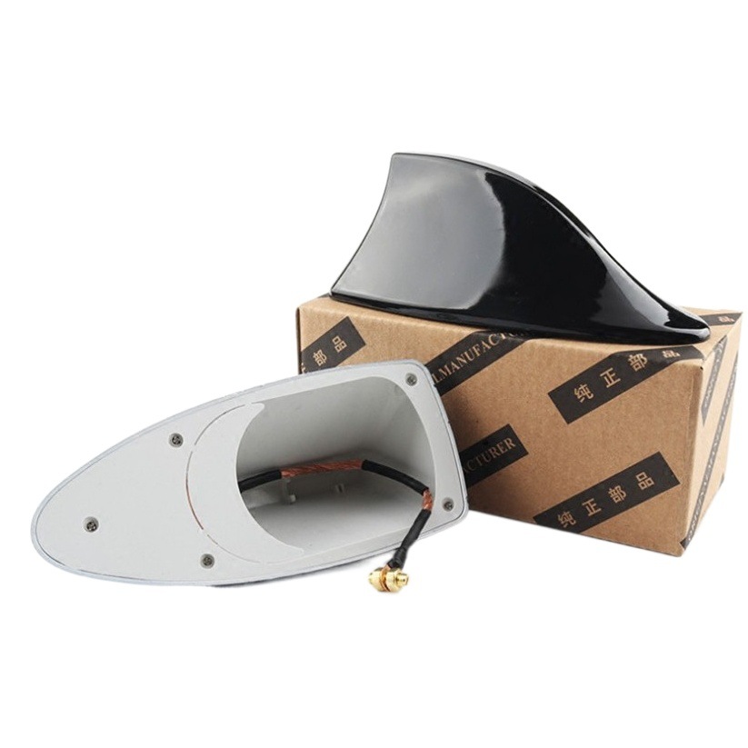 Car shark fin antenna Universal with enhanced signal radio function roof modification antenna decoration sand fish tail