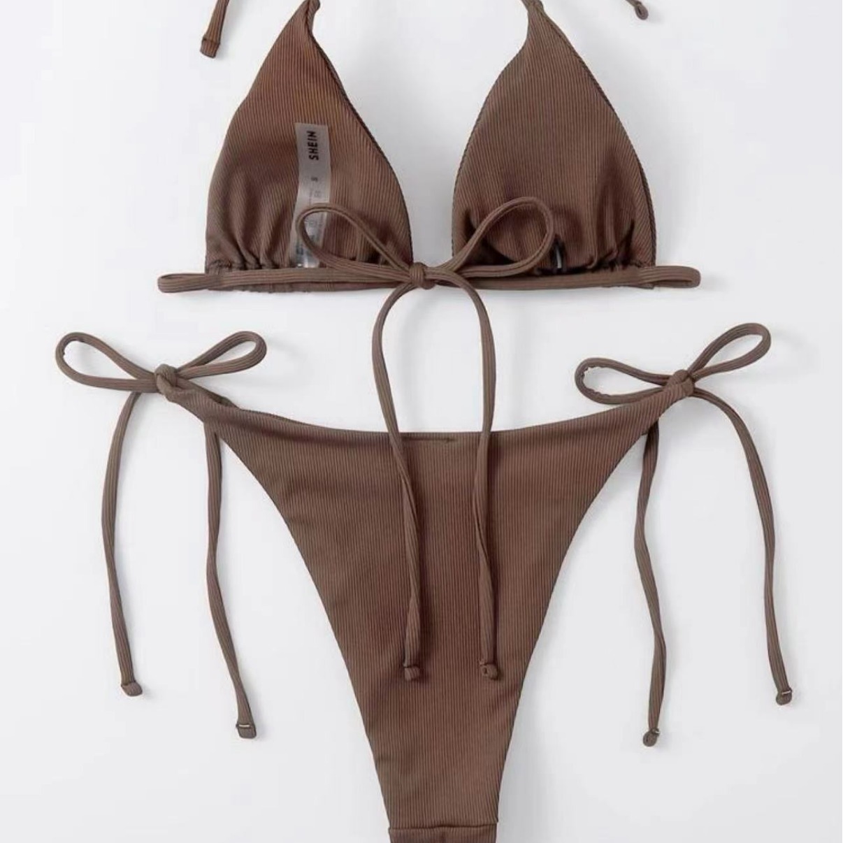 Women's Sexy Three Piece Bikini Two Piece Swimsuit American Style Beach Hot Spring Swimwear_ecoleips.com