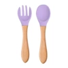Y2 wooden spoon+wooden fork