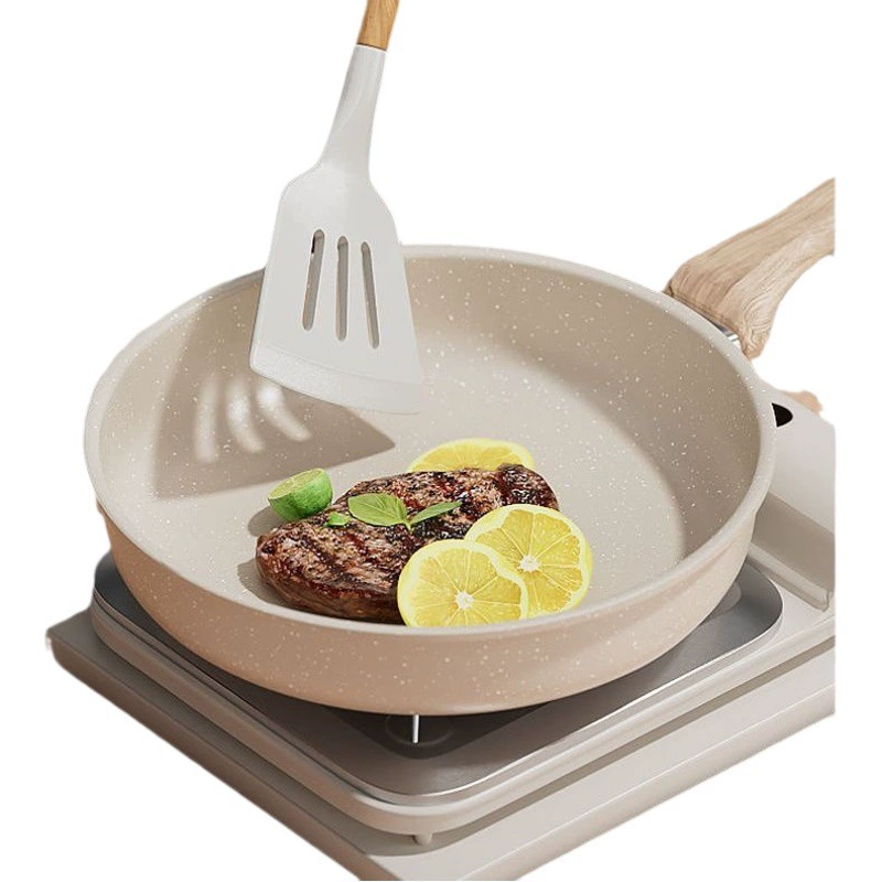 Сковорода, сковорода с медицинским узором камня, сковорода для стейка, сковорода для блинов, бытовая сковорода с антипригарным покрытием, индукционная плита, газовая плита, универсальная