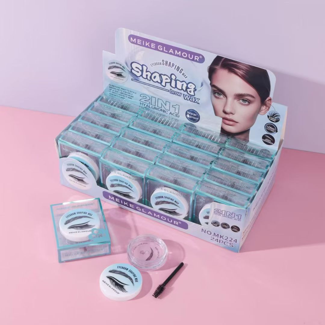 Nuevo paquete independiente transfronterizo de cejas tridimensionales de cuatro colores con cepillo fácil de colorear impermeable a prueba de sudor no es fácil de manchar. image 1