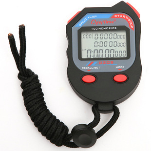 Factory Direct referee track and field sports stopwatch three rows 100 channels multi-functional waterproof electronic stopwatch D-309