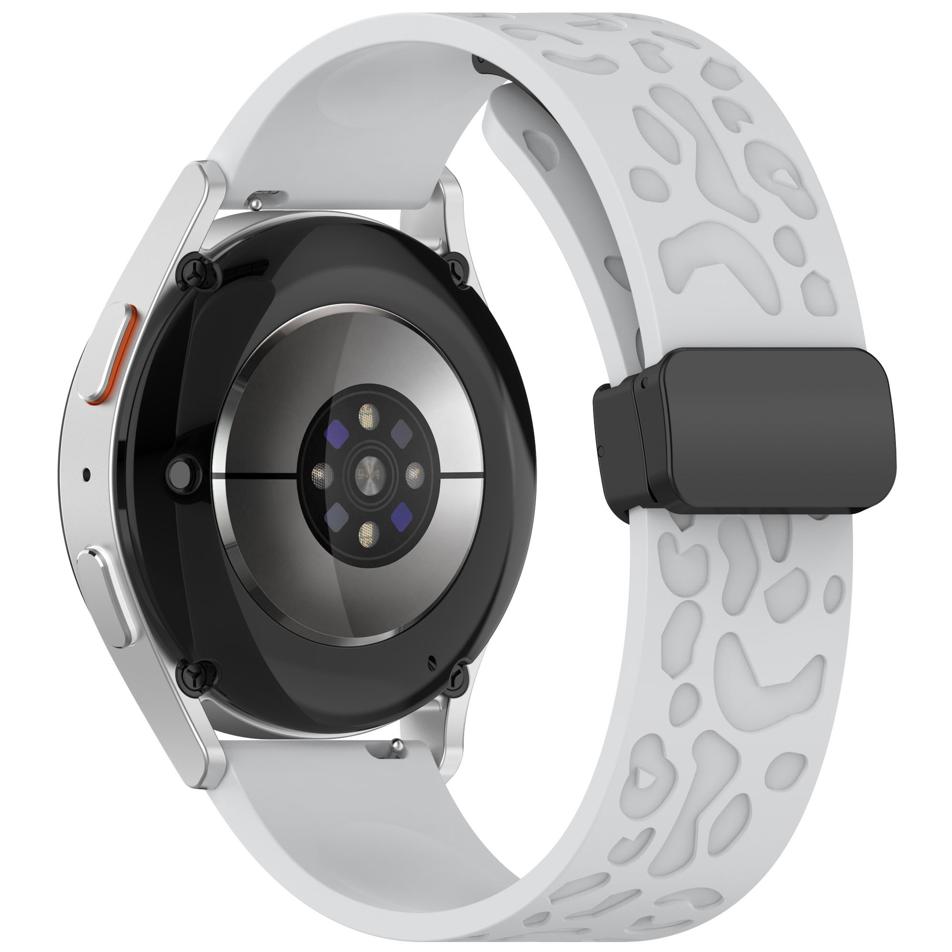 Compatible with the universal leopard print magnetic clasp strap of Huawei and Samsung Galaxy watch5 pro watch5 undefined