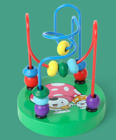 Reloj de roce de piano de ocho tonos para niños, torre de arco iris, cuatro juegos de placa en forma de columna, insectos retorcidos, juguetes educativos para bebés al por mayor