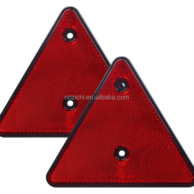 户外卡车汽车安全反射器警告标志慢速行驶车辆三角反射器标志工程