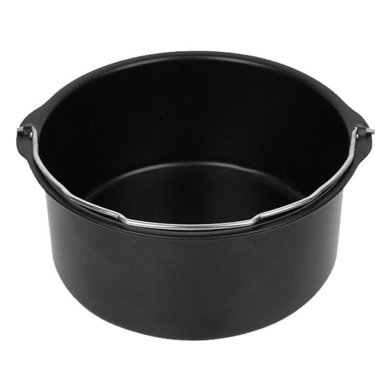 Accesorios de freidora de aire juego de 17 piezas 6789-pulgadas traje de pastel molde de pizza molde de hornear cesta de barbacoa