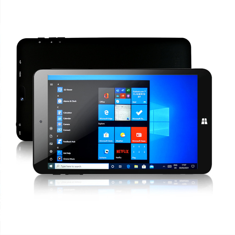 平板工厂Windows10 8寸Z8350四核4G+64G WIFI版 蓝牙 平板电脑