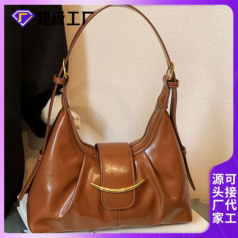 法式小众复古腋下包女2025新款时尚轻奢单肩包休闲上班通勤手拎包