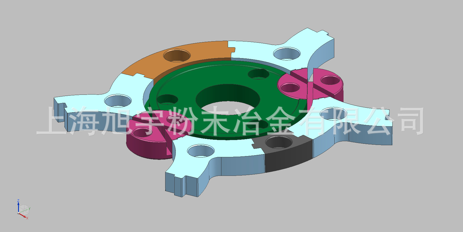 模块编织机结构