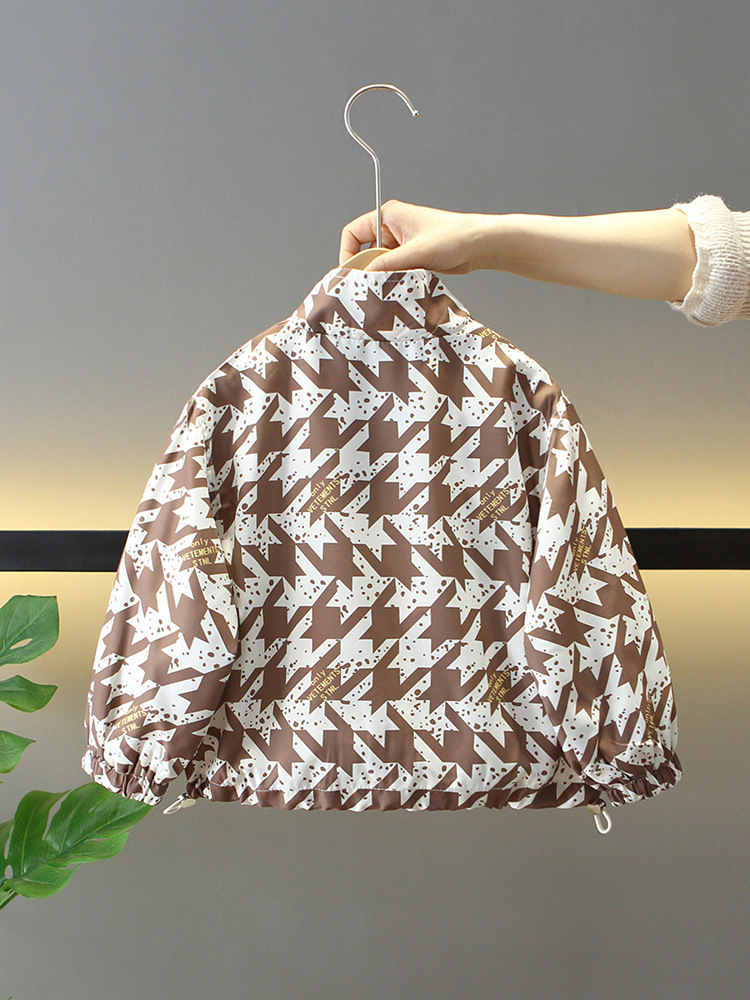 7711 Chaquetas para niños Ropa de primavera y otoño 2025 nuevos tops para bebés Niños Niños Primavera Moda Ropa para niños Tendencia