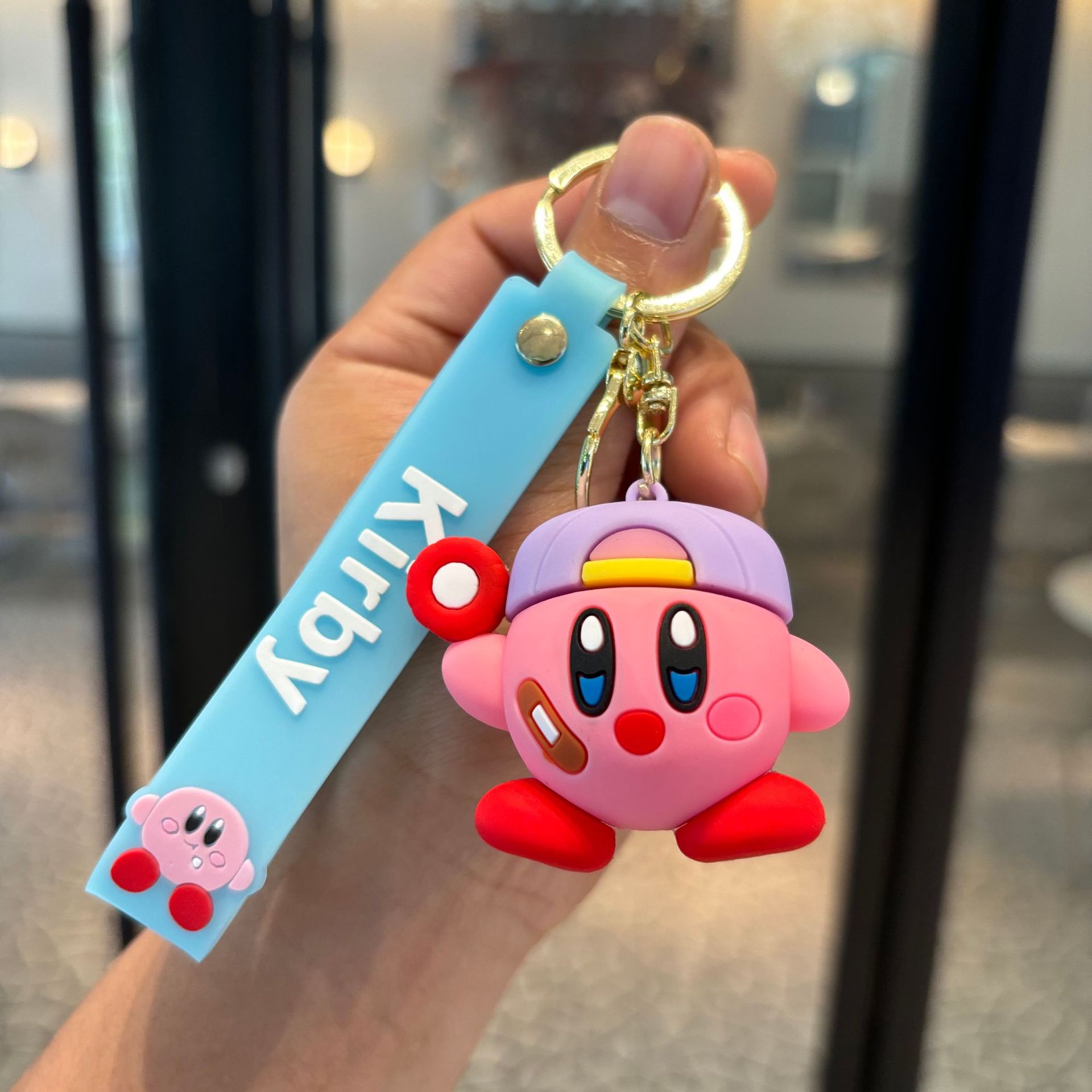 Nuevo Star Card Keychain PVC Muñeca Colgante Bolso de coche Bag Bag