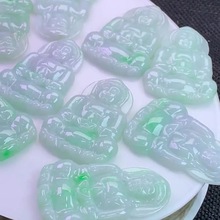 批发缅甸天然玉石翡翠 辣色观音翡翠吊坠饰品批发