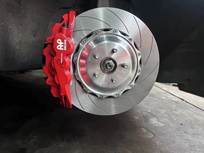 Brake caliper cover Crown, Haoying, Odyssey, Jade, and - ap8520-six-piston-sleeve-19-20-21inch-hub