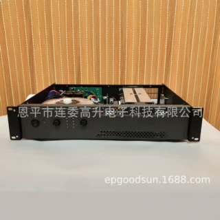 X468专业二通道后级功放机 2U机架式大功率舞台演出酒吧KTV音响放