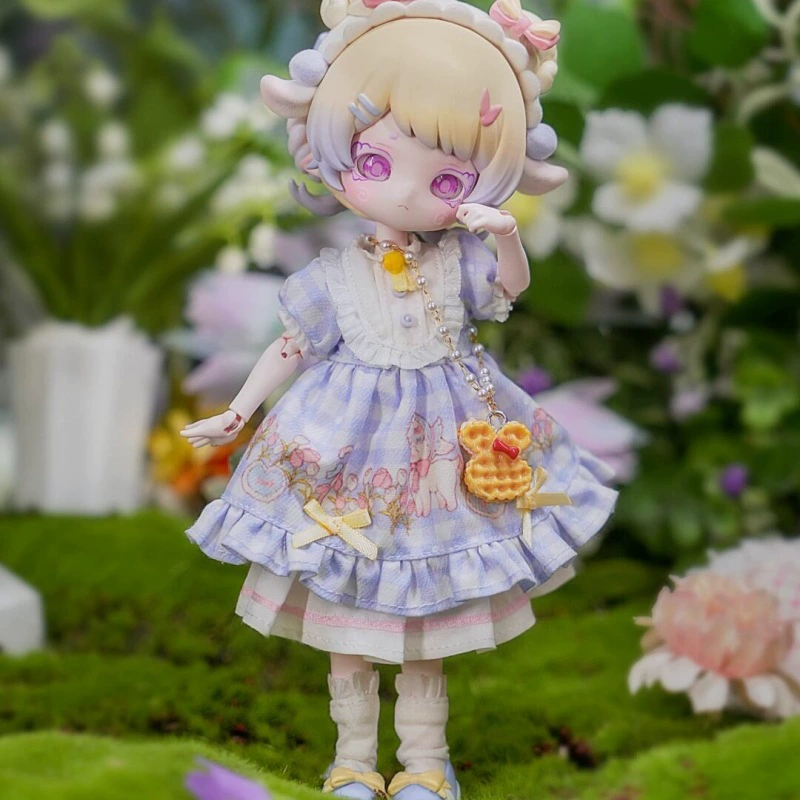 [正版米甜物语奇幻森林BJD盲盒12分BJD可动不可食用人偶]