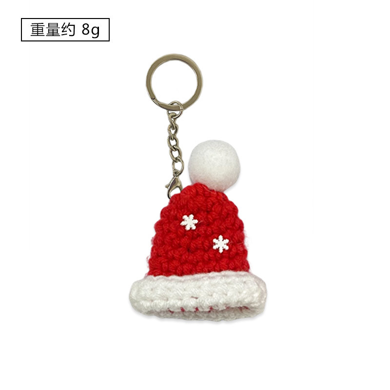 クロスボーダーの新しい手作りのかぎ針編みのかわいいクリスマスツリーの装飾品の毛糸の漫画のクリスマスシステムのデスクトップの置物の贈り物|undefined