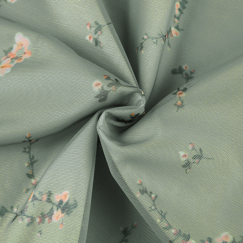 Floral Net Yarn Slimming Dress NSSSN75228