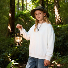 工厂定制-欧美跨境春秋季新款中小童打底衫长袖圆领卫衣