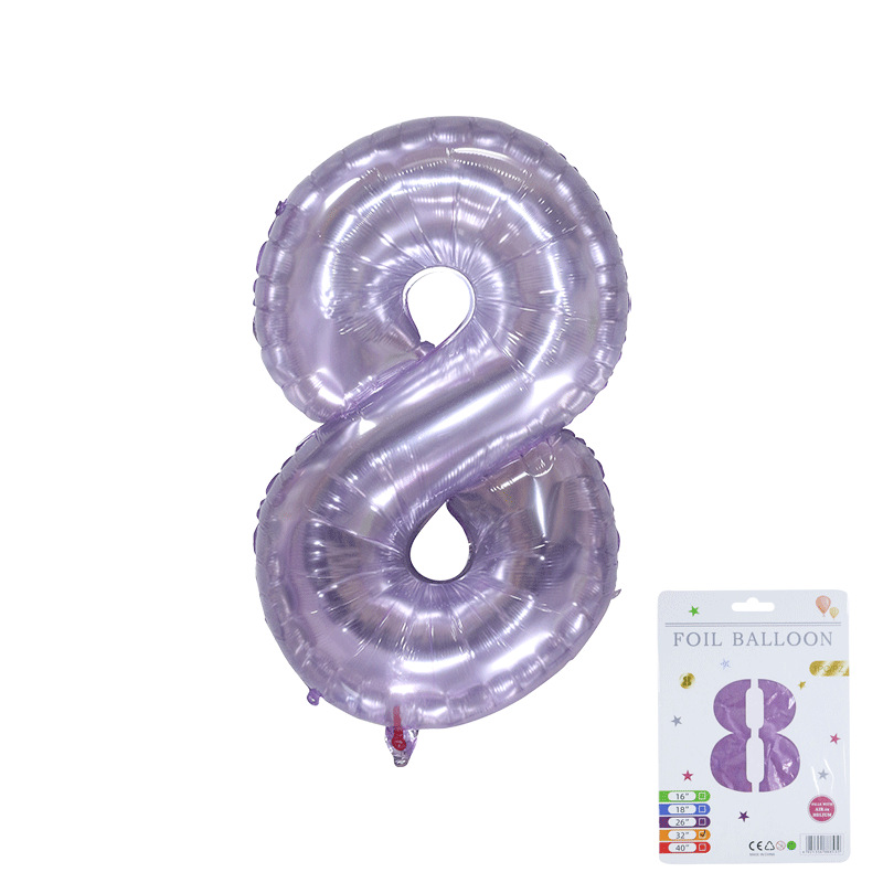 Tarjeta de papel de 32 pulgadas jalea de cristal digital globo de embalaje independiente fiesta de cumpleaños ambiente de vacaciones globo decorativo