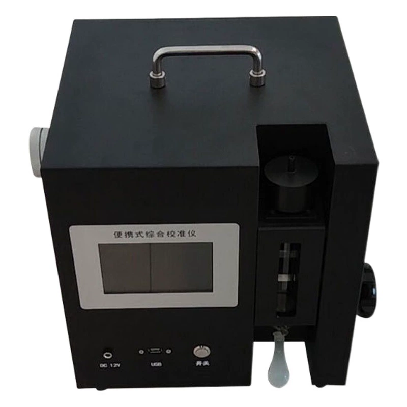 Встроенный калибратор давления потока Портативный интегрированный калибратор потока газа мыло фильм калибратор расходомер