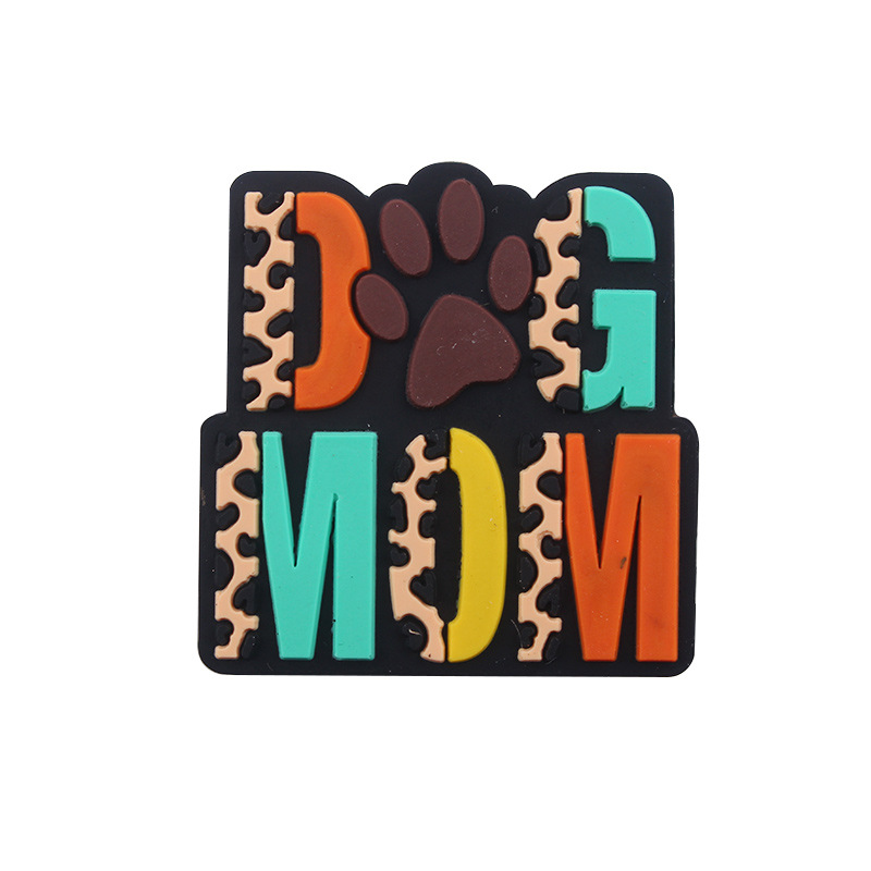 Productos creativos para bebés de bricolaje Dibujos animados Día de la madre MM joyería de silicona cadena de pezón molar dientes dientes accesorios de pulsera