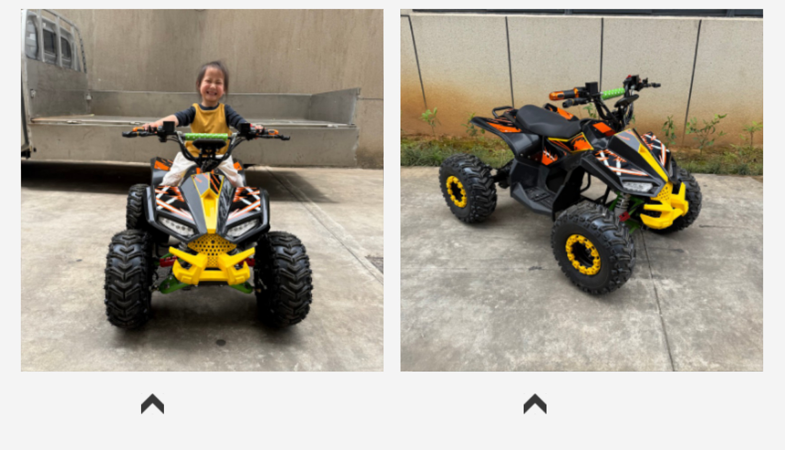 New Model Beach Bike Four-Wheel Off-Road Mini Motorcycle 48V500W Mountain All-Terrain Children's Electric Kids' Gasoline Vehicle