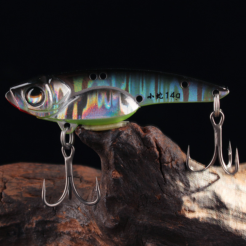 Aohu Luya cebo serpiente temblor VIb Luya cebo falso sumergido equipado con teflón reforzado tres ganchos VIb cebo