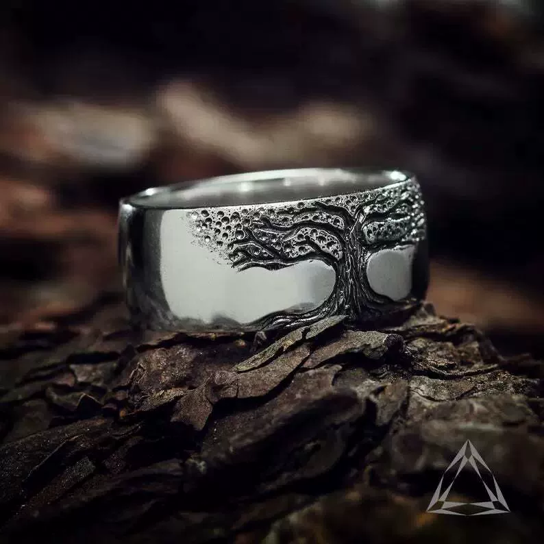 Ретро резьбленое кольцо, без | AliExpress